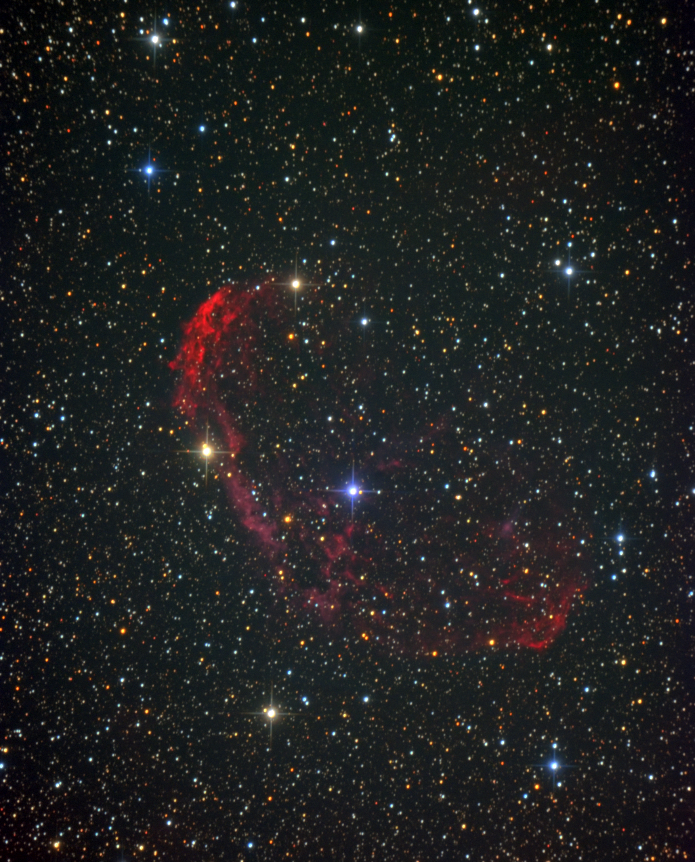 NGC 6888 RC250 суммарная выдержка 11 часов