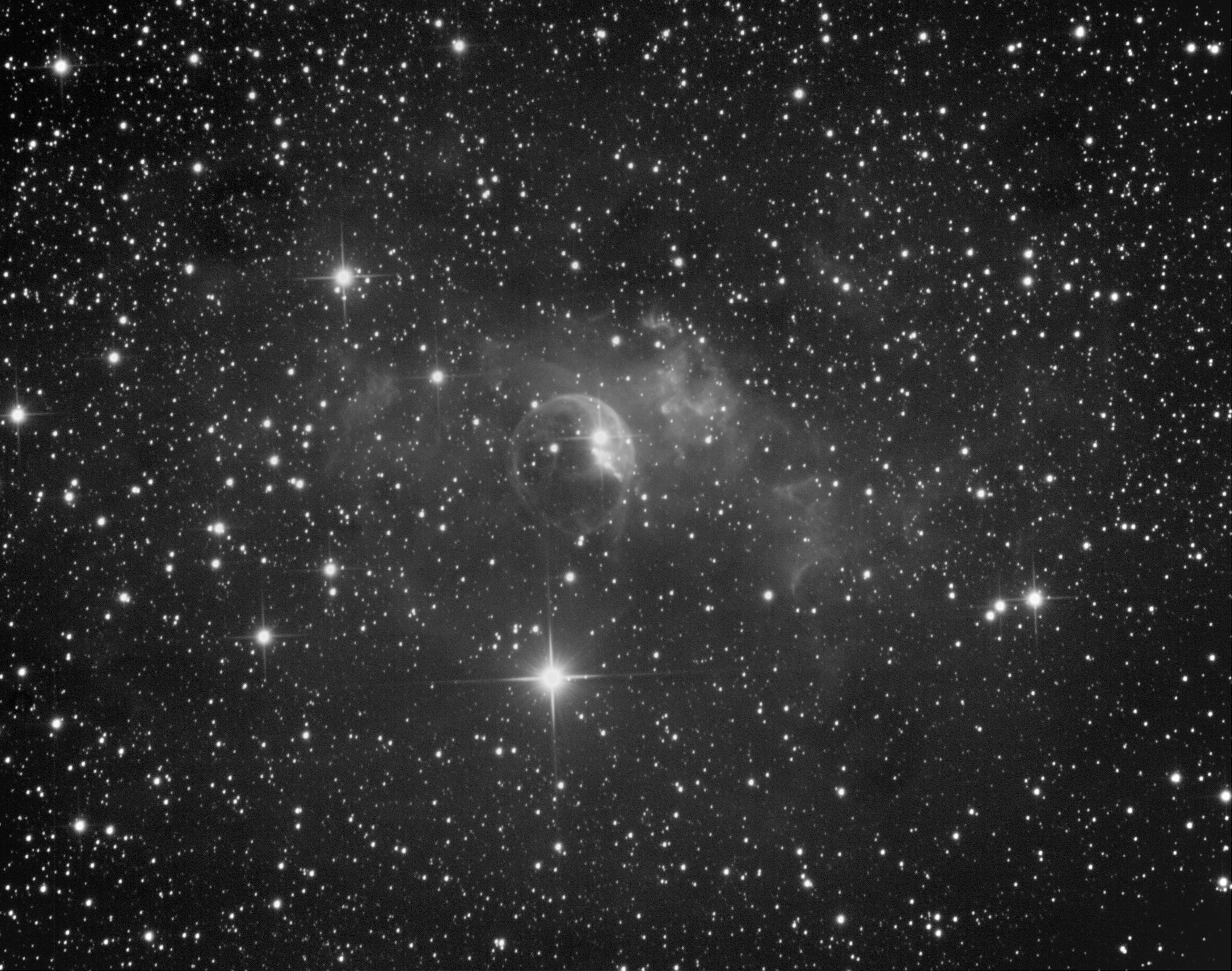 Bubble Nebula 10/08/2023 RC250 QHY9 focal reducer 0.57