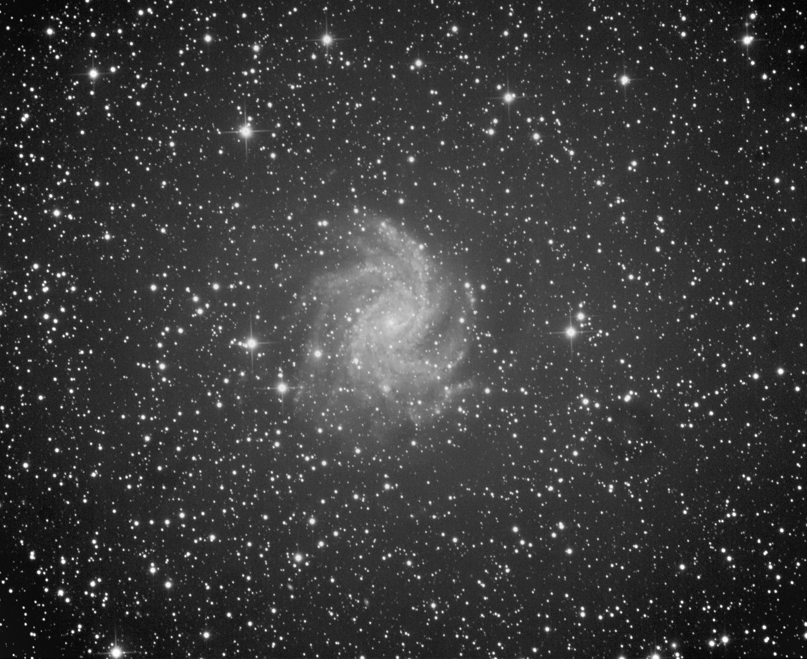 NGC 6946 10/08/2023 RC250 QHY9 focal reducer 0.57